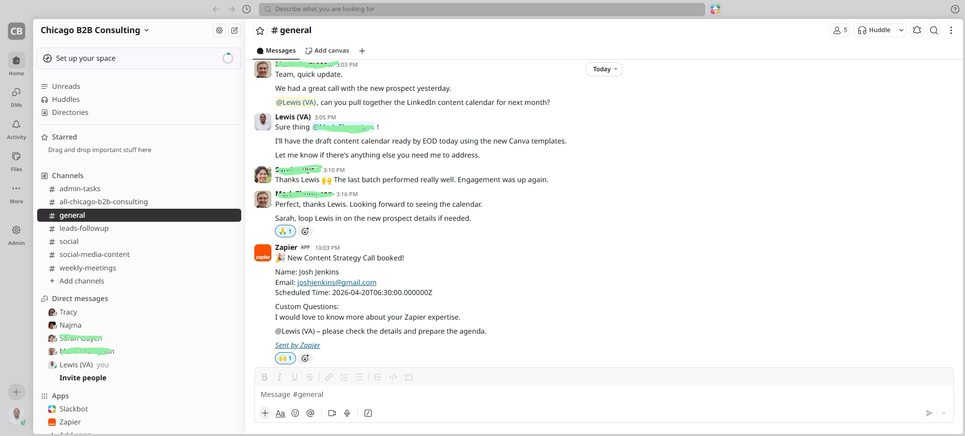 Slack Automated Notification